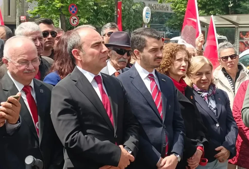 Çankaya’da milli mücadelenin 107. yılında 19 Mayıs töreni yoğun katılımla gerçekleşti