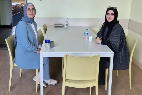 Figen Arslan, Gazeteci-Yazar İpek Yiğit’i ağırladı