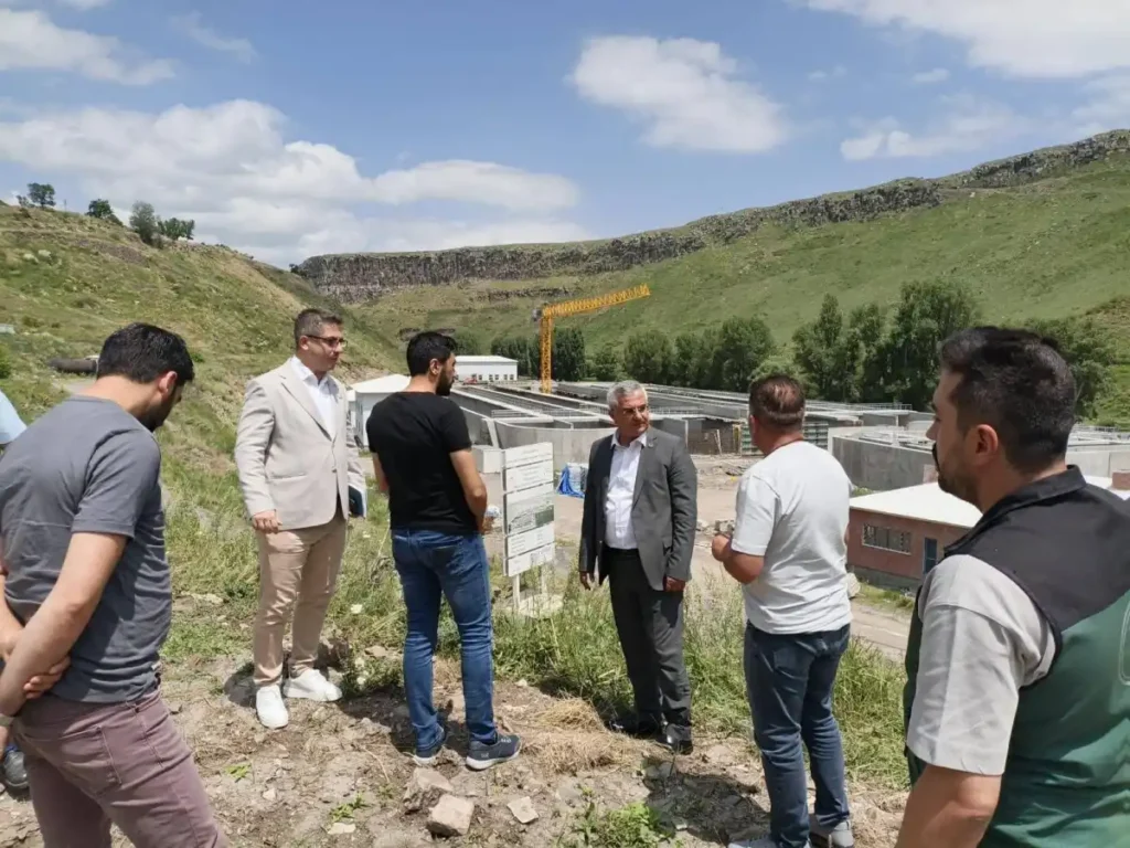 DSİ 24. Bölge Müdürü Serdar Kotan, Kars’taki dev projeleri yerinde inceledi
