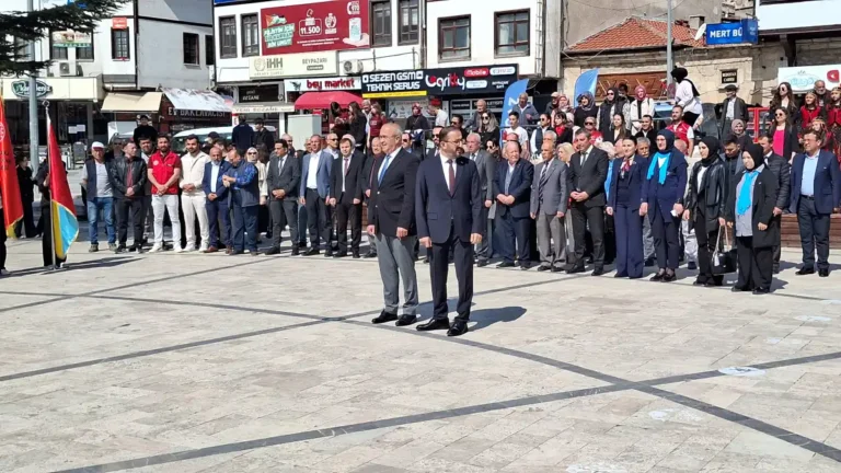 19 Mayıs Atatürk’ü anma Gençlik ve Spor Bayramı Beypazarı ilçesinde de törenle kutlandı