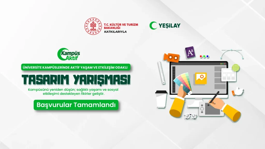 KampüsAktif Öğrenci Tasarım Yarışması’nda başvurular tamamlandı
