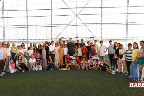 Aksaray’da yaz okulunda futbol coşkusu