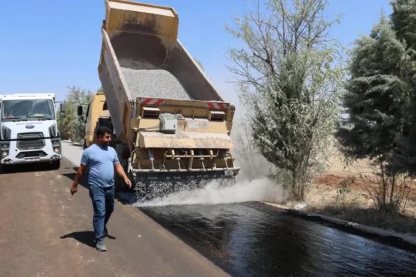 Şanlıurfa Büyükşehir, Viranşehir’de 9 Kilometrelik Grup Yolunu Yeniledi