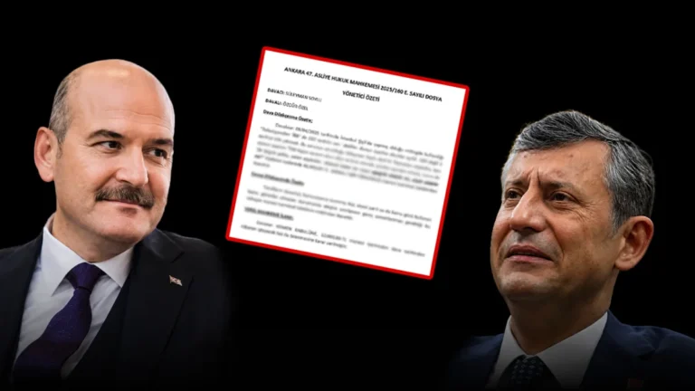 Süleyman Soylu: “Özgür özel bir kez daha tazminata mahkûm oldu”