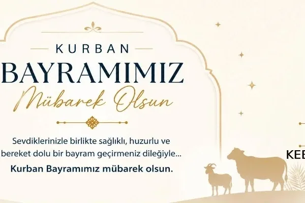 Keban Belediye Başkanı Yücel Doğan’dan Kurban Bayramı mesajı