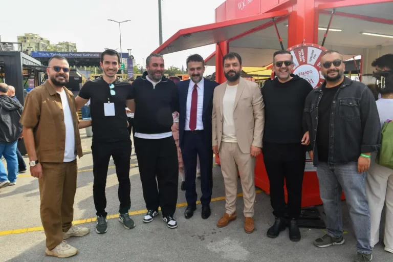 AKK Başkanı Halil İbrahim Yılmaz Ankara Kahve Festivali’ne katıldı