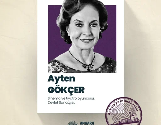 AKK “Ankara’ya İz Bırakanlar”ın konuğu Ayten Gökçer oldu