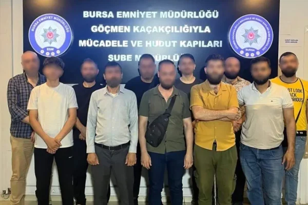 Bursa’da düzensiz göç operasyonu: 29 kişi hakkında işlem yapıldı