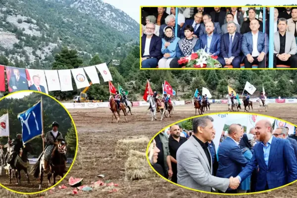 Bilal Erdoğan’ın katılımıyla İbradı’da Etnospor rüzgarı