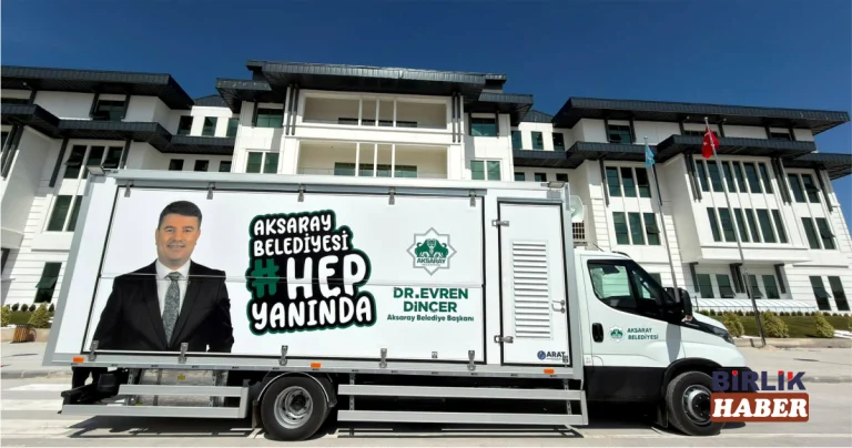 Aksaray Belediyesi Mobil İkram Hizmetlerinde Kapasiteyi Artırdı
