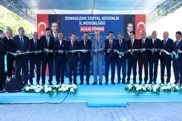 SGK Zonguldak İl Müdürlüğü Yeni Hizmet Binası Törenle Açıldı