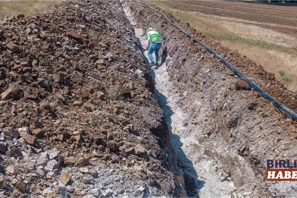 Akmezar Köyü’nde İçme Suyu Hattı Yenilendi
