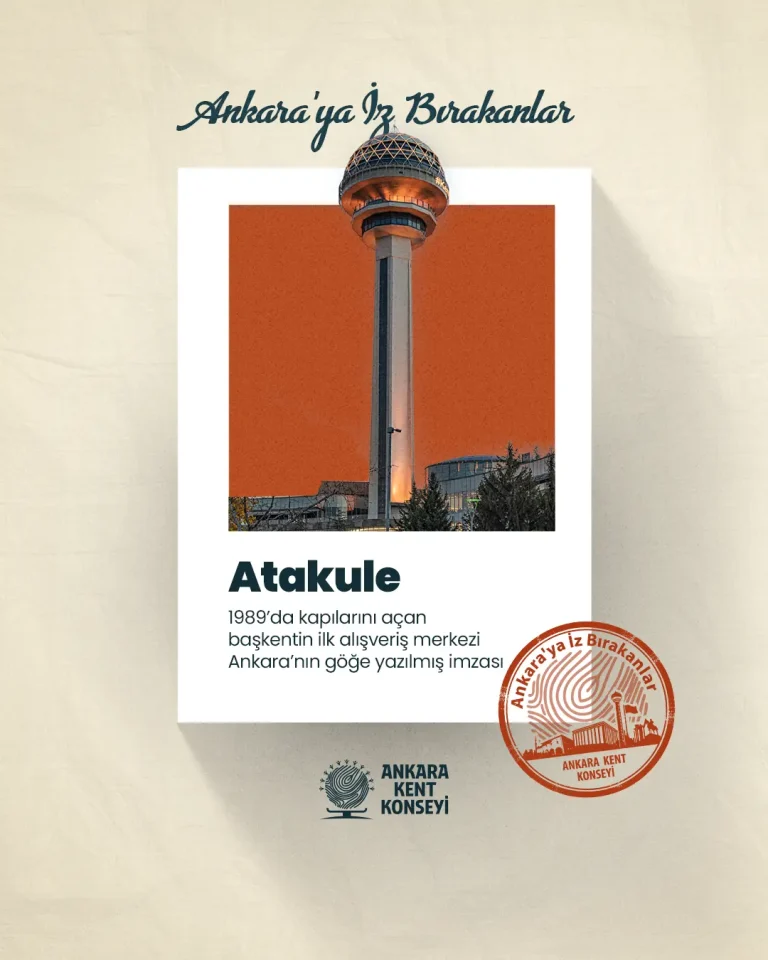 AKK Ankara’ya İz Bırakanların konuğu Atakule oldu