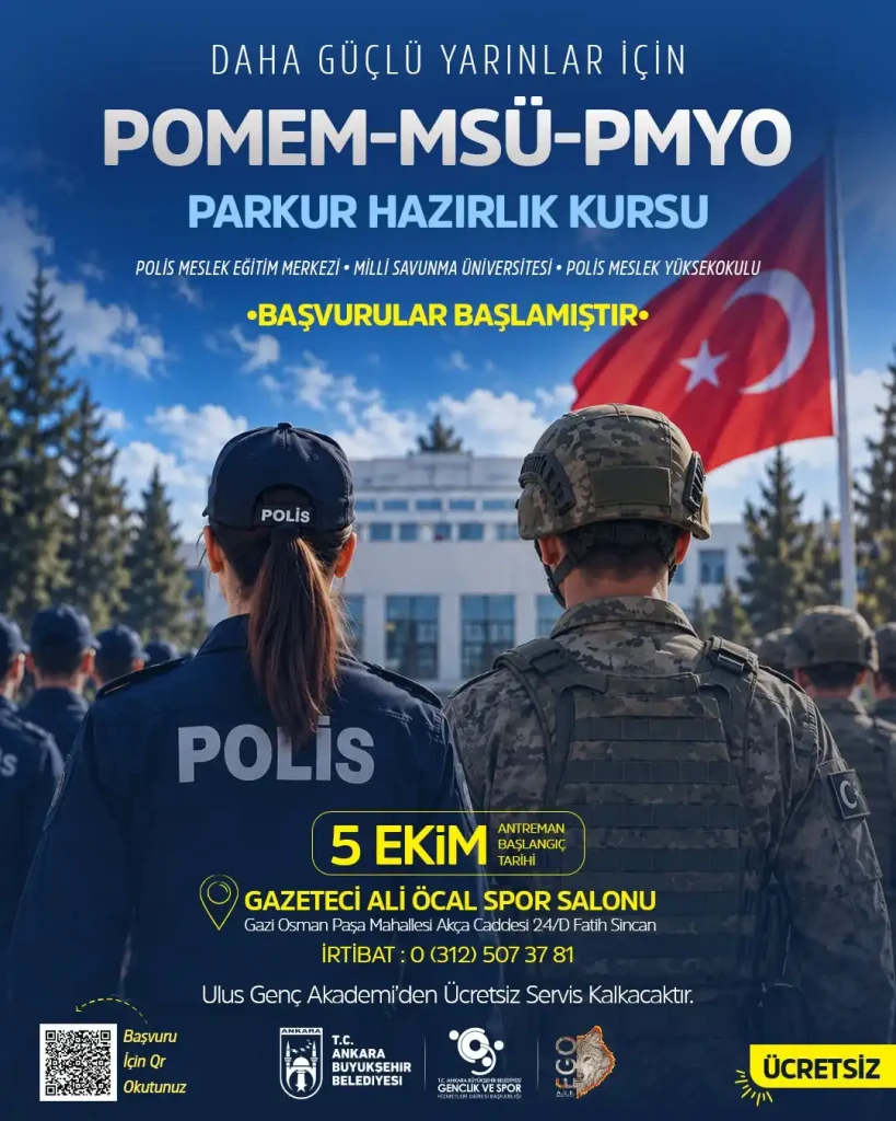 ABB’den POMEM, MSÜ ve PMYO adaylarına ücretsiz parkur hazırlık kursu
