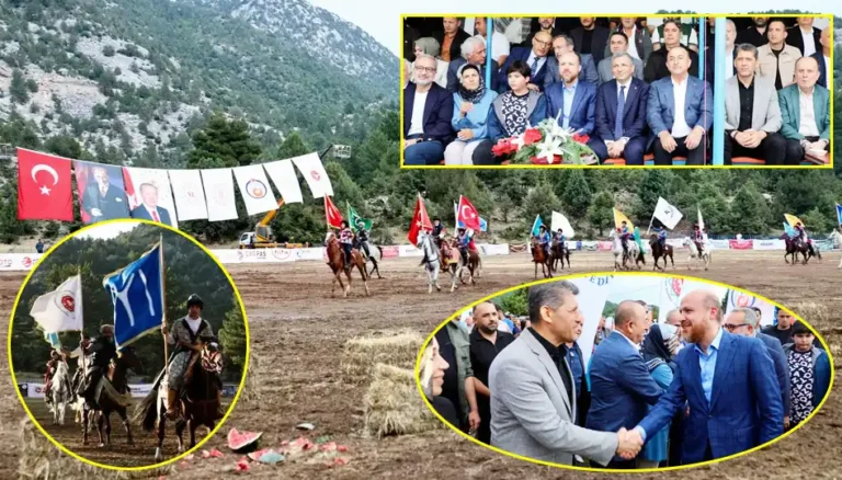 Bilal Erdoğan’ın katılımıyla İbradı’da Etnospor rüzgarı