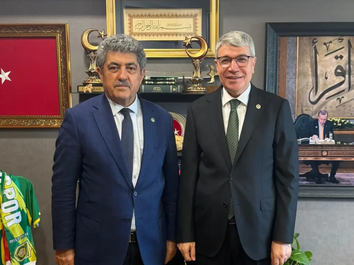 TDGF Genel Başkanı Menderes Demir’den Osmaniye Milletvekili Seydi Gülsoy’a ziyaret