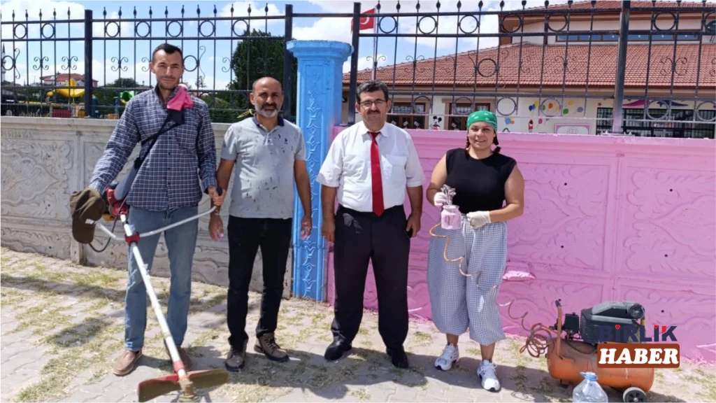 Ağaçören’de Eğitim Yuvalarına Gönülden Dokunuş: Okul Yenilendi