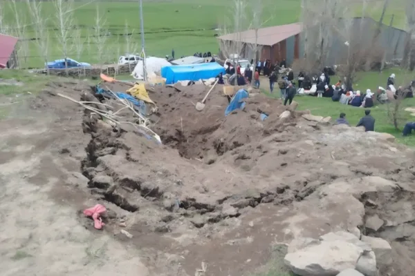 Erzurum’da ahır faciası: göçük altında kalan kadın hayatını kaybetti
