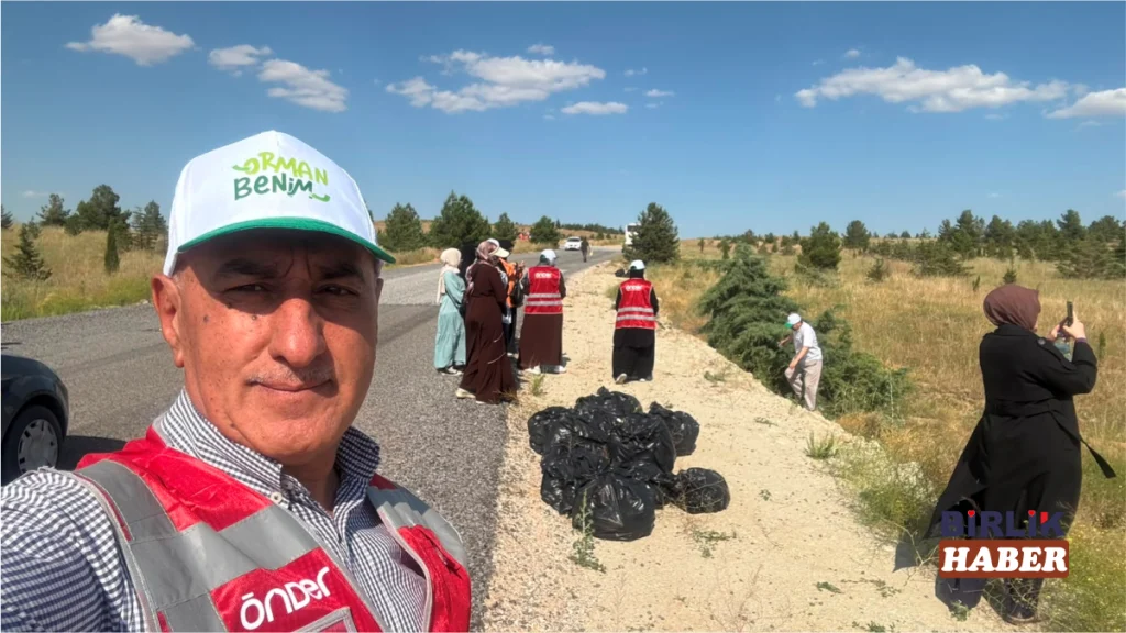 Aksaray’da orman yangınlarına karşı temizlik seferberliği