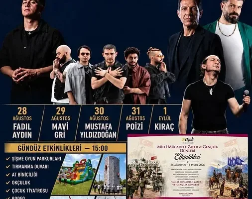 Milli Mücadele, Zafer ve Gençlik Günleri Uşak’ta coşkuyla kutlanacak