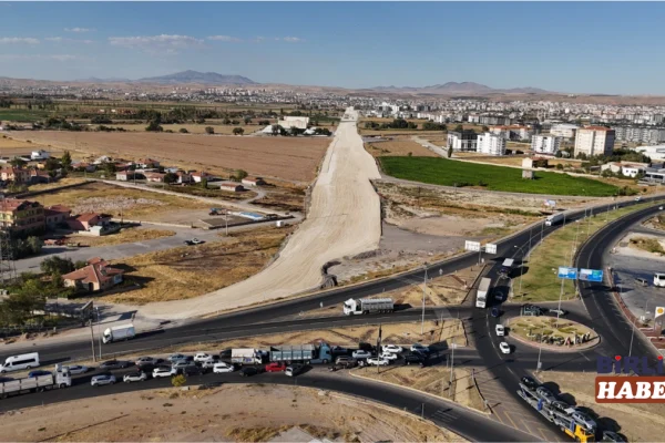 Aksaray Yeni Çevre Yolu’nda Sıcak Asfalt Dönemi