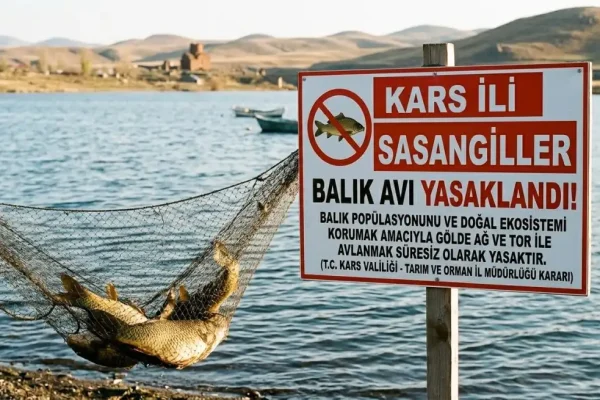 Kars’ta sazangiller için av yasağı başladı