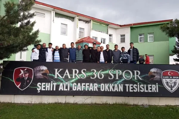 Harbiler36’dan Kars 36 Spor’a moral ziyareti: Hedef 3. Lig