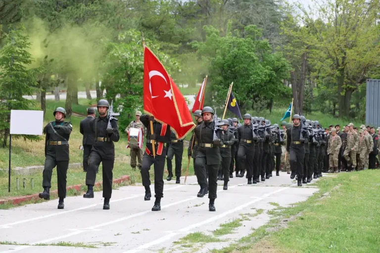 Kırıkkale’de özel bireyler temsili askerlik heyecanı yaşadı