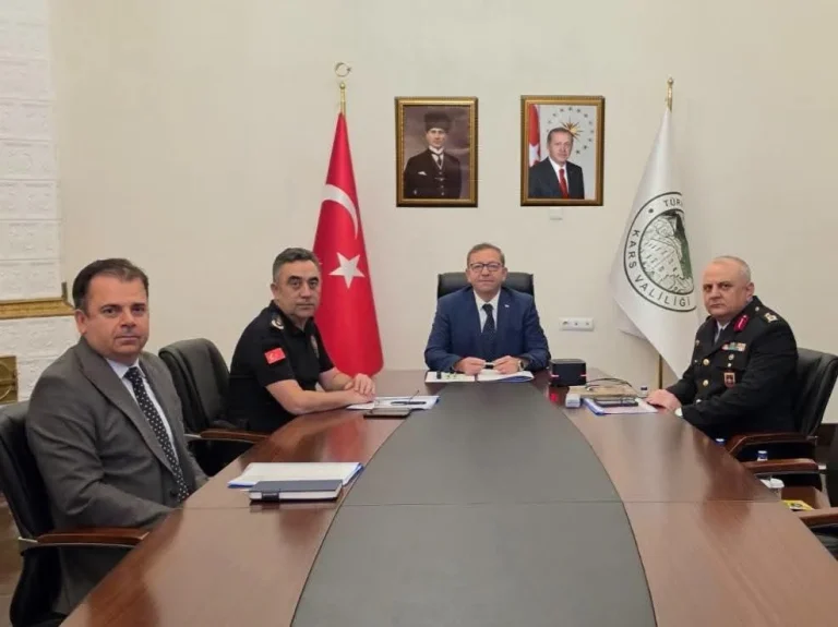 Kars’ta Okul Güvenliği Değerlendirme Toplantısı gerçekleştirildi