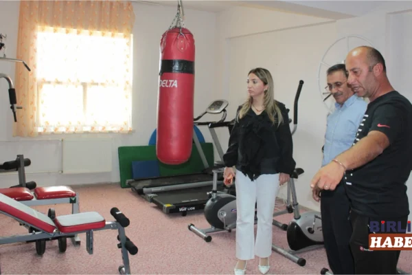 Aksaray’da özel bireyler için spor salonu hizmete açıldı