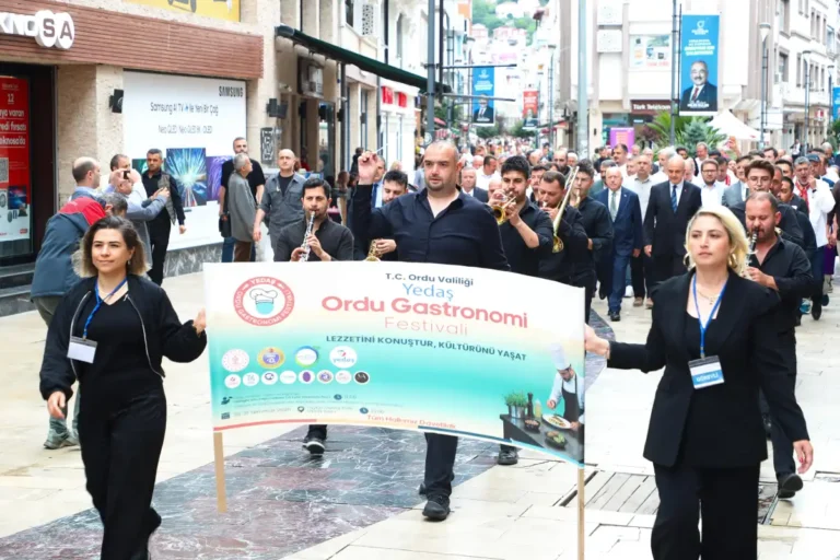 YEDAŞ gastronomi festivali başladı