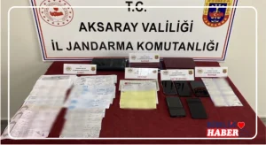 Aksaray’da Tefecilik Operasyonu: 4 Şüpheli Gözaltına Alındı