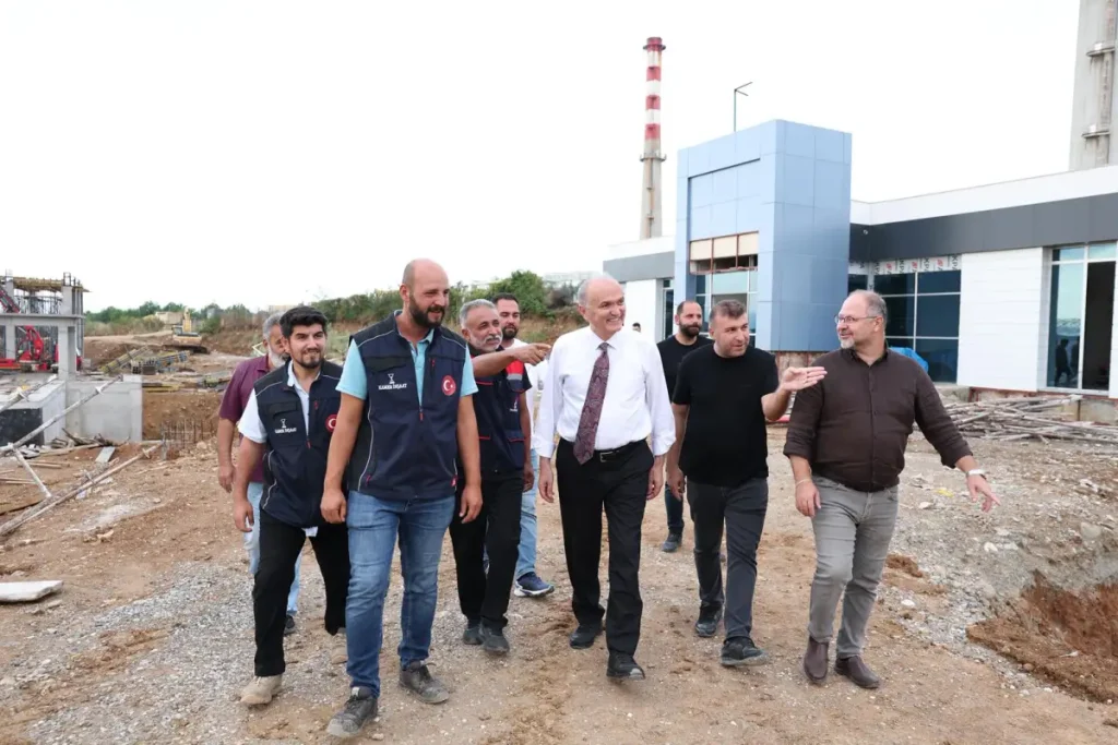 Düzce’nin “Dev İçme Suyu Arıtma Tesisi” bitmek üzere