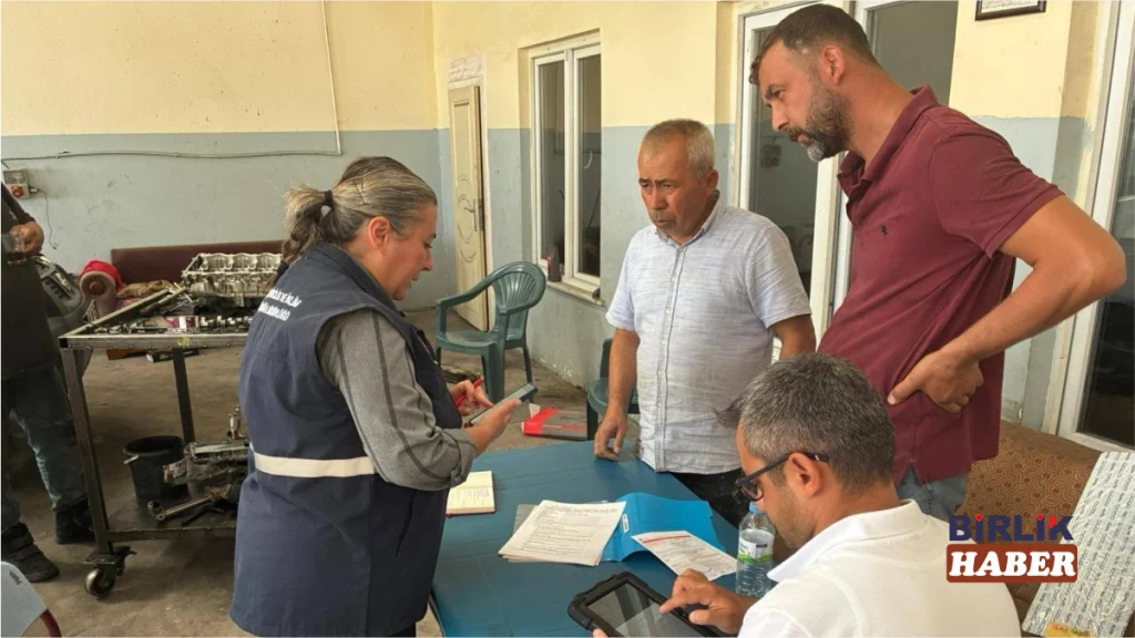 Aksaray Küçük Sanayi Sitesi’nde MOYDEN denetimi