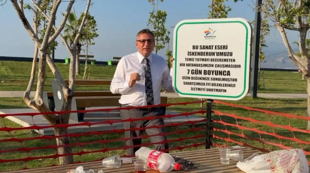 Sahil şeridini kirletene 10 bin lira ceza