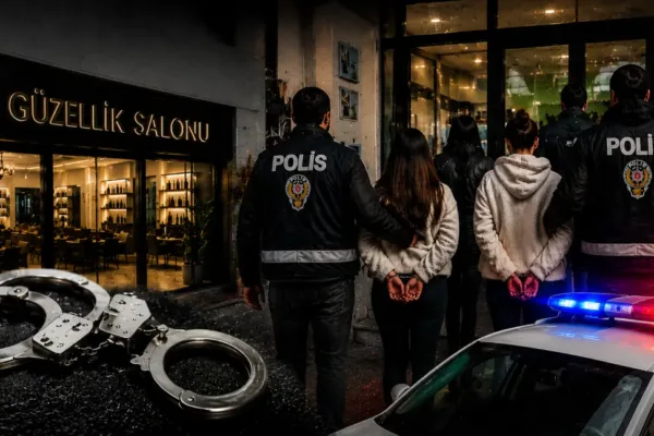 Çorum’da düzenlenen güzellik merkezi operasyonunda 4 kişi tutuklandı