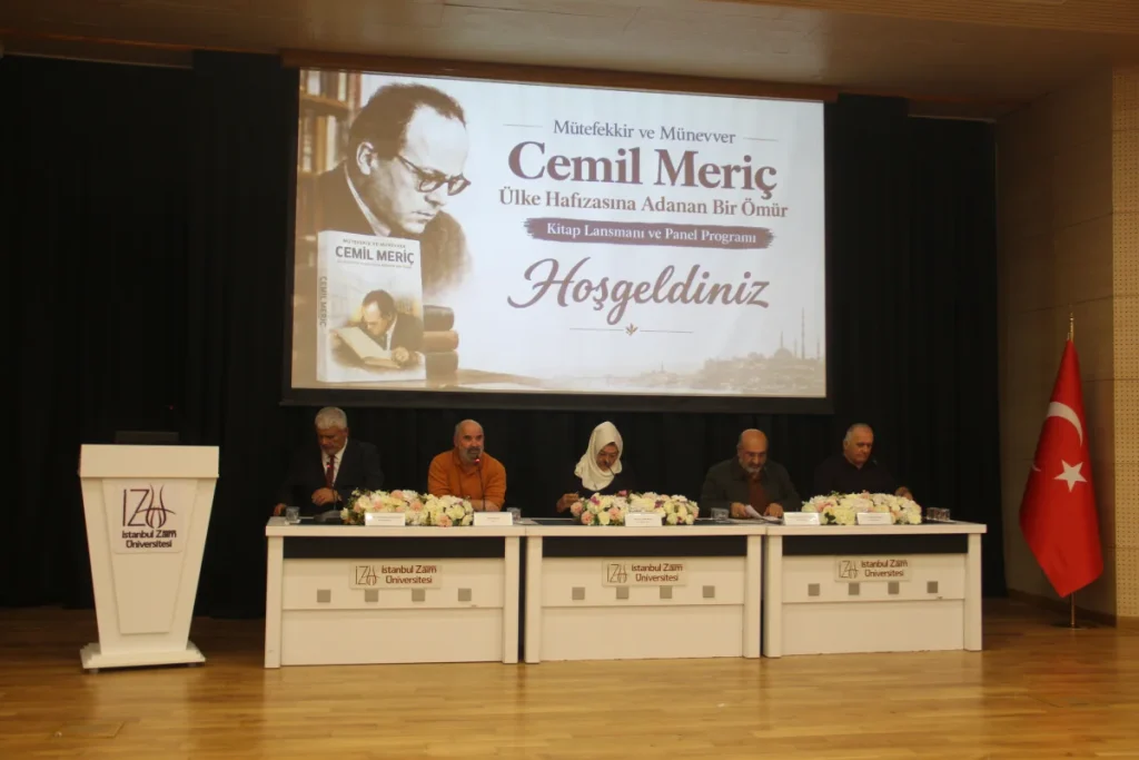 Küçükçekmece’de, Cemil Meriç kitap lansmanı ve paneli düzenlendi