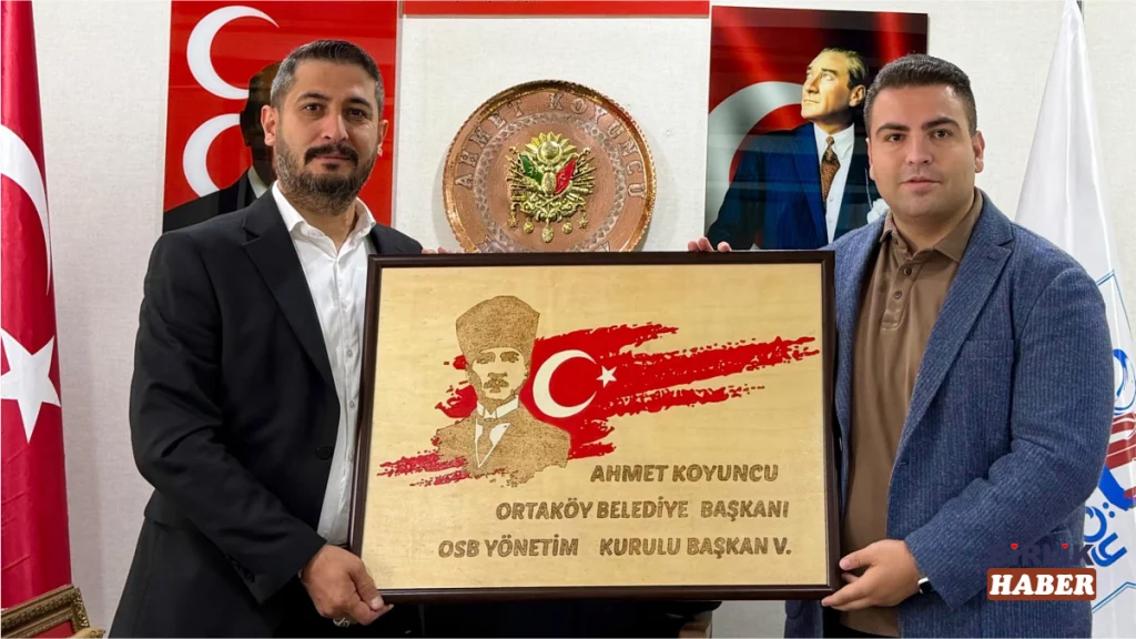 Ortaköy OSB Müdürü Tekgöz’den Başkan Koyuncu’ya Anlamlı Ziyaret