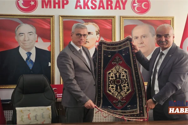 Sağlık Bakanı Memişoğlu MHP Aksaray’ı Ziyaret Etti