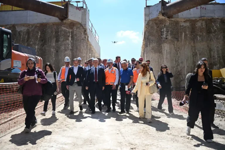 Mamak Metrosu’nda çalışmalar sürüyor