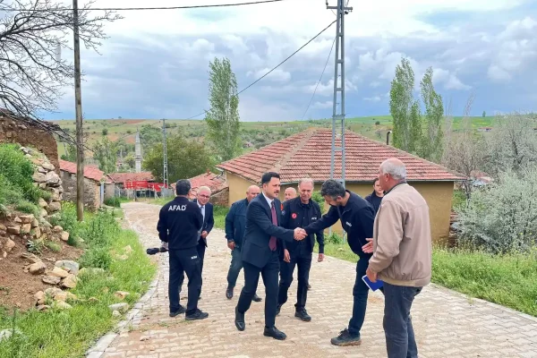 Heyelan sonrası süreç yakından takip ediliyor
