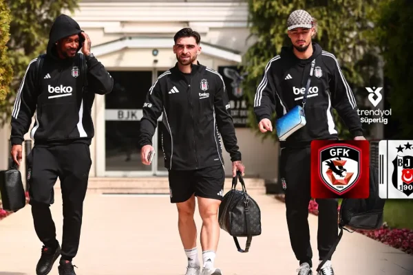 Beşiktaş’ın Gaziantep FK kadrosu belli oldu: 3 eksik