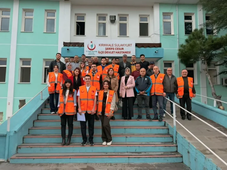 Sulakyurt İlçe Hastanesi’nde HAP tatbikatı gerçekleştirildi