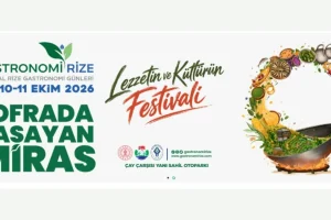 Rize’de gastronomi sadece sofrada değil, hayatın her yerinde