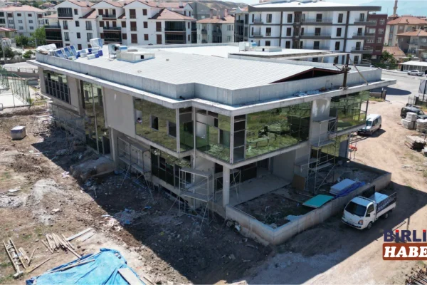Aksaray Gençlik Merkezi Projesinde Sona Yaklaşıldı