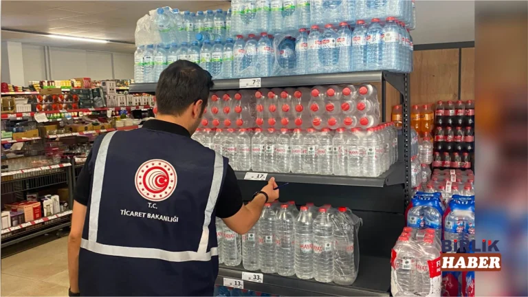 Aksaray’da Depozito Sistemi Sonrası Fiyat Denetimi Başladı