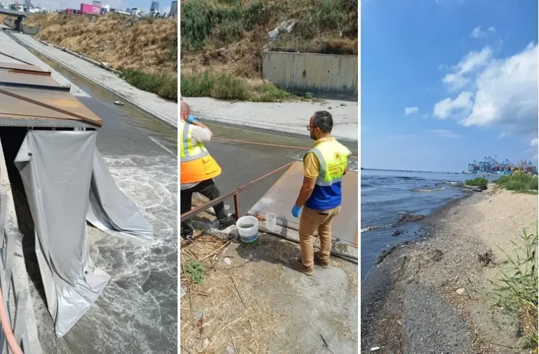 Ambarlı’da denize atık su deşarjı: İSKİ’ye 8,3 milyon lira ceza