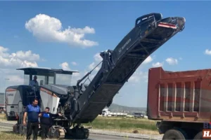 Aksaray Belediyesi’nden ASTİM Sanayi Sitesi’ne Asfalt Hizmeti