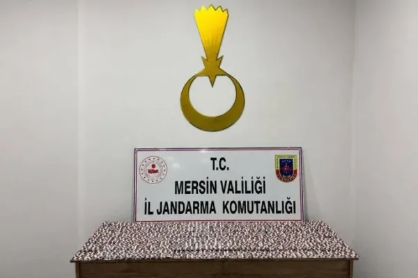 Mersin’de zehir tacirlerine operasyon: 7 bin 256 hap ele geçirildi