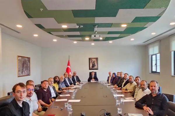 Çekmeköy Eğitime Destek Platformundan Kaymakam Ömer Bilgin’e ziyaret